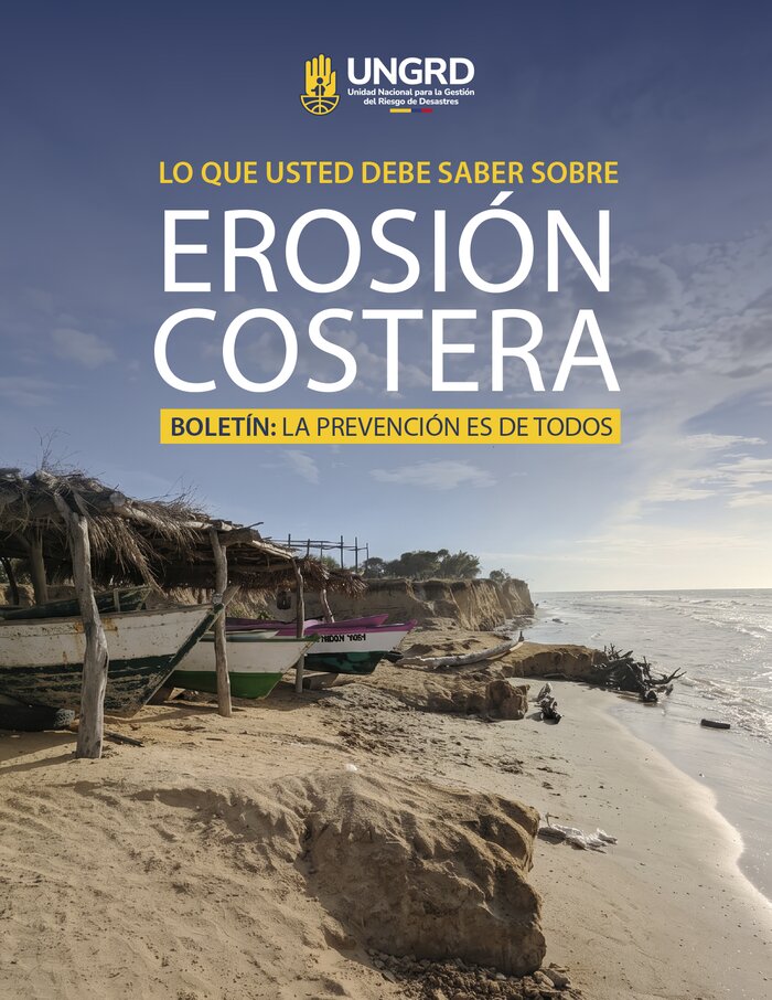 Boletín la prevención es de todos: Erosión Costera